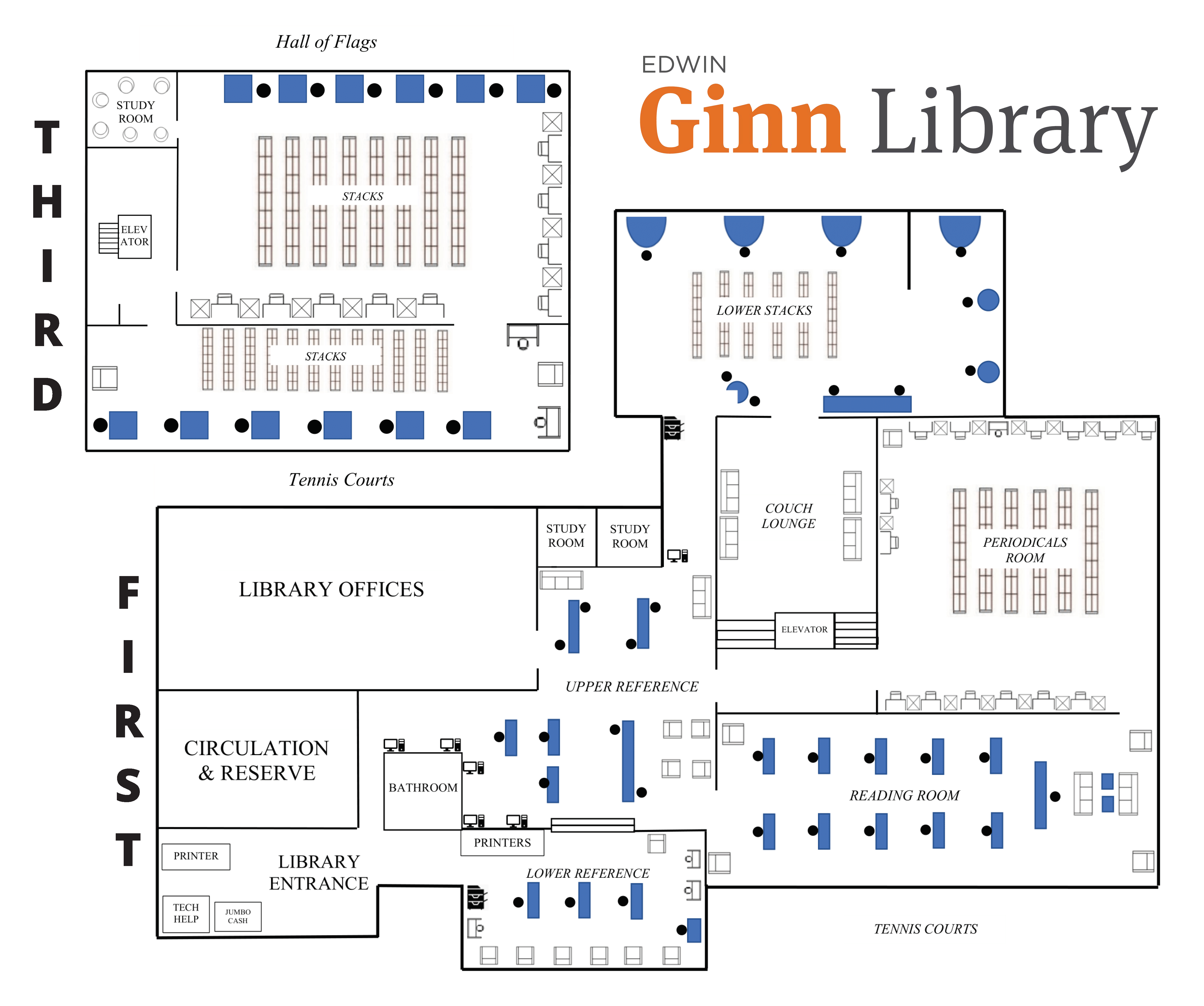Ginn seat map
