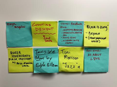 Black Legacy Month 2022 Post-it Notes