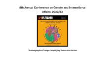 2022 Conference on Gender and International Affairs logo